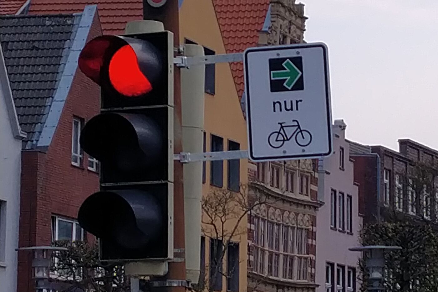 Grünpfeil für den Radverkehr Grünpfeil für den Radverkehr