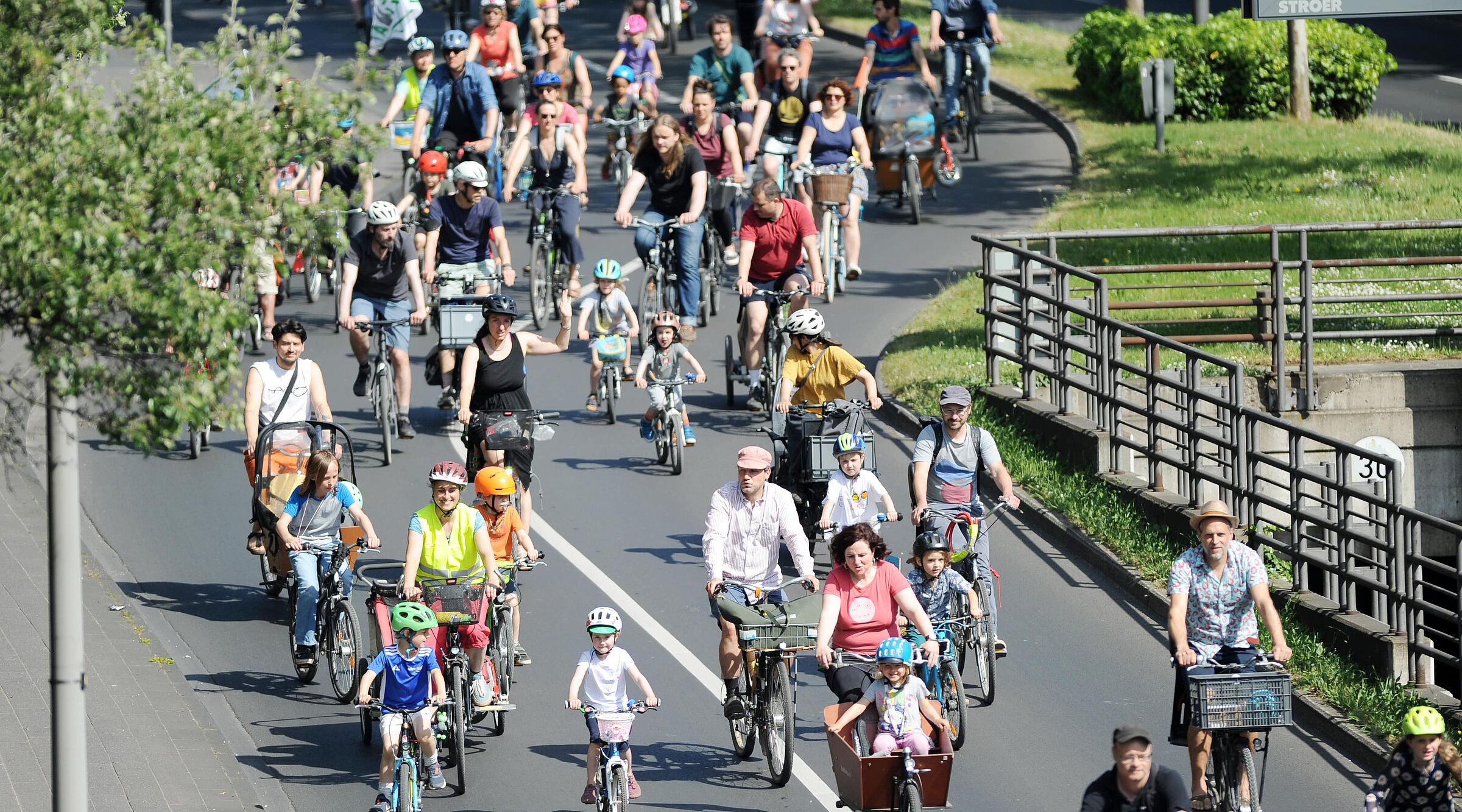 Kidical Mass: Kinder und Familien fordern sichere Straßen für alle
